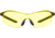 Allen Keen Shooting Safety Glasses, Black/Gray Frame, Yellow Lenses, One Size, 2377