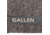 Allen Lockable Handgun Storage Pouch, Compact Size Handgun, 5 x 7in, Gray, 3625