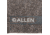 Allen Lockable Handgun Storage Pouch, Full Size Handgun, 7 x 9in, Gray, 3627