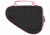 Allen Molded Compact Pistol Case 8.5 Inch Black With Pink Trim