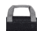Allen Pistol Tote With Pocket, Black, 3643