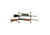 Allen Plastic Window Mount Gun Rack, Black, 17450