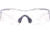 Allen Protector Shooting Safety Glasses, Clear Frame, Clear Lenses, One Size, 2385
