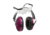 Allen Reaction Lo-Profile Shooting Muff and Glasses Combo, Adult, Orchid/Clear, 2317