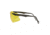 Allen Reaction Shooting Glasses, Adult, Dark Gray/Yellow, 2272
