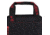 Allen Ruger Polyester Pistol Tote w/Lockable Zipper and D-ring for Semi-Auto Handguns and Revolvers, Pocket, , 11in Long , Webbed Handles, Soft Lining, Foam Padding, Black, 3645