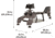 Allen Shottrax Recoil Reducing Steel Shooting Rest, Black, 38 in, 21922