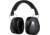 Allen Sound Defender Foldable Safety Earmuffs, 26 dB NRR, ANSI S3.19 &amp; CE EN352-1 Hearing Protection Rated, Black/Gray, One Size, 2336