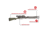 Allen Stretch Knit Gun Sock w/Writeable ID Label for Rifles with Scopes and Shotguns, Silicone Treated, Gray, 52 in, 13167