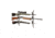 Allen Three Gun Gun Rack, Lockeing, 18520