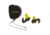 Allen ULTRX Shift Adjustable Protection Ear Plugs, Gray/Yellow, 4103