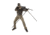 Allen Velocity Click-Stick Shooting Stix, Olive, 69in, 21402