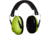 Allen Youth Sound Shield Foldable Safety Earmuffs, 21 dB NRR, ANSI S3.19 &amp; CE EN352-1 Hearing Protection Rated, Black/Chartreuse, One Size, 2327