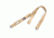 Armageddon Gear 1.5&quot; Heavy Carbine Sling with Loop Ends, Coyote Brown AG0107-CB
