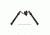 Atlas Bipods Atlas 5 H Bipod-No Clamp-for BT19, ARMS 17S, TRAMP, LT171, Black BT35-NC