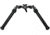 Atlas Bipods Atlas Super CAL Bipod, 5.75 - 10.87 in Height Range, 45-degree Cant, Picatinny, 6061-T6, Anodized, Black, BT72
