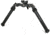 Atlas Bipods Atlas Super CAL Bipod, 5.875 - 11.125 in Height Range, 45-degree Cant, Picatinny, 6061-T6, Anodized, Black, BT72-LW17