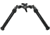 Atlas Bipods Atlas Super CAL Bipod, 5.875 - 11.125 in Height Range, 45-degree Cant, Picatinny, 6061-T6, Anodized, Black, BT72-LW17