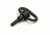 Atlas Bipods Flush Cup Stud, Black BT54