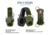 ATN X-Sound Hearing Protector, Electronic Earmuffs w/Bluetooth, Camo, ACPROTXSND