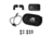 AXIL Xcor Hearing Protection Ear Buds, Black, Small Box, XCOR-R