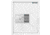Barska 40 Capacity Fixed Position Key Cabinet Digital Keypad Wall Safe, White, Small, AX13964