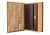 Barska Antique Map Book Lock Box Safe w/ Key Lock, Brown, Outer Size 7 x 2.75 x 10.75 in CB12480