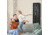 Barska Biometric Keypad Rifle Safe, 5.51 Cubic Ft. Quick Security, Black, Large, AX13646