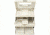 Barska Cheri Bliss Jewelry Case JC-300,8x7.5x6in,Cream BF12502