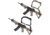 BDS Tactical Enhanced Padded CQB Single Point Sling, Black BDS PCQB BK