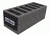BenchMaster Rifle Rest AR-10 Mag Gun Rack 6 Slot, Black &amp; Gray BMWRARTEN6