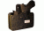 BenchMaster Rifle Rest Weapon Rack Deluxe - Single Gun Pistol Rack with Side Accessory Holder - Handgun Safe Storage Accessories, BMWRDSSVH
