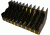 BenchMaster Rifle Rest Weapon Rack Deluxe - Ten Gun Pistol Rack - Handgun Safe Storage Accessories, BMWRDM10