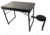 BenchMaster Shooting Table With Seat, Steel Consruction, Black, BMST2