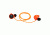 Beretta Earphones Mini Headset Passive, Orange, CF031A21560411UNI