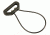 Blue Force Gear UWL325BK Vickers Universal Wire Loop 1.25 Black Aluminum