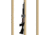 Blac-Rac 4130-M Pump Shotgun Rack w/Lock, Black/Gray, Small, 4130-M