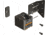 Blac-Rac 4130-M Pump Shotgun Rack w/Lock, Black/Gray, Small, 4130-M