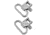 BlackHawk Lok-Down, 1inch Nickel Swivels 70SW02BK 