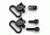 BlackHawk LOK-Down Rifle Sling Swivels - Auto and Single Shot Ruger Carbines, 1in. Blued Swivels 70SW09BK