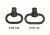 Blue Force Gear PPB100 Vickers Push Button 1 Swivel Bases Black Stainless Steel