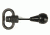 Blue Force Gear RED Swivel-Rapid Emergency Detachment Swivel For Push Button Sockets, 1in, Black, 1in P-PBER-100