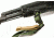 Blue Force Gear UWL325BK Vickers Universal Wire Loop 1.25 Black Aluminum