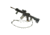 Blue Force Gear Vickers 221 2-to-1 Padded Sling, Push Button Version w/Nylon Adjuster and Hardware, OD Green VCAS-2TO1-PB-200-AA-OD
