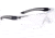 Bolle Gunfire Kit of Shooting Glasses, Matte Black BSSI Frame, PTSGUNKM04