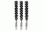 Bore Tech Nylon Rifle Brush, Per 3, 41/416 Caliber 76942