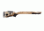 Boyds Hardwood Gunstocks At-One Ruger 10/22 .920 Barrel Channel Gunstock, Coyote, 800001