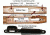 Boyds Hardwood Gunstocks Classic Winchester 70 Long Action 1 Piece Floor Plate Factory Barrel Channel, Walnut 500451004117