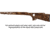 Boyds Hardwood Gunstocks Rifle Stock Left Hand FT Savage 220 Slug Gun DBM Right Hand Long Action FBC, Nutmeg, 43A694C07111