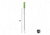 Breakthrough Clean Technologies Carbon Fiber Cleaning Rod with Rotating, Ergonomic Aluminum Handle, 7mm, 45in Length, Black/Green, BT-CFRR-S45